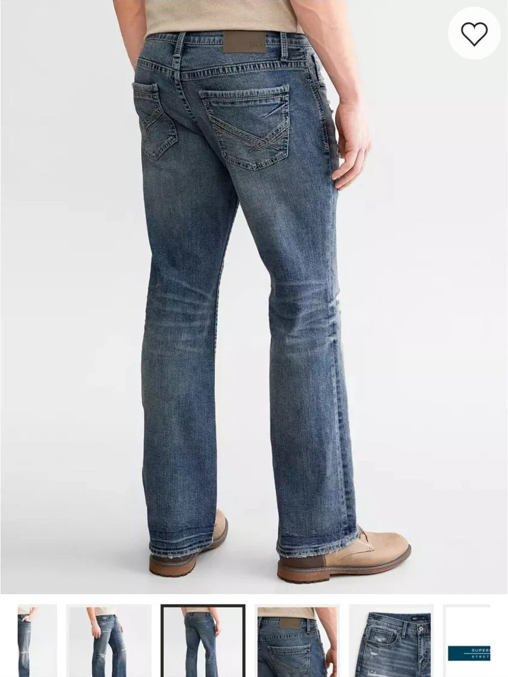 BKE Jake Boot Stretch Jean- 29X34